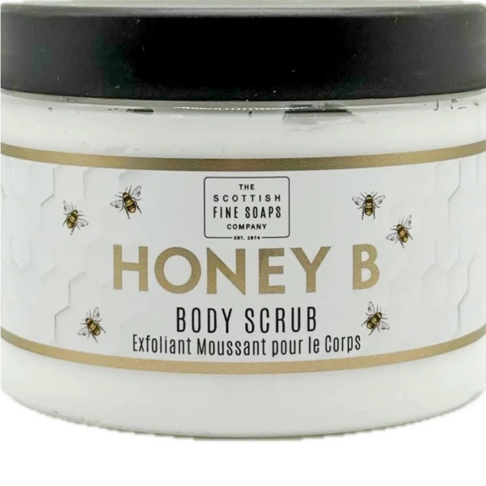 White Exfoliant Scrub Honey B Bath & Body